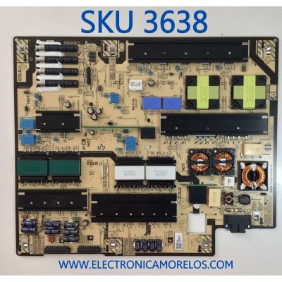 FUENTE PARA TV SAMSUNG / NUMERO DE PARTE BN44-01115F / L65SA9NB_ADY / BN440115F / MODELOS QN65QN90AAF / QN65QN9DAAFXZA / GQ65QN90AATXZG / GQ65QN91AATXZG / GQ65QN92AATXZG / GQ65QN93AATXZG / GQ65QN94AATXZG / QN65QN90AAGXPE / QN65QN90AAGXZS / QN65QN90AAKXZL